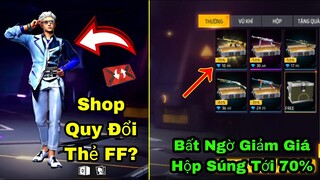 [Free Fire]/Gà Rán Bất Ngờ Giảm Giá Hộp Súng Tới 70%,Lộ Đồ Quy Đổi Thẻ FF Cực Xịn