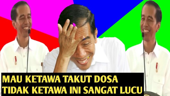 Momen Lucu Presiden Jokowi Tertawa NGAKAK!! -Afri sorong