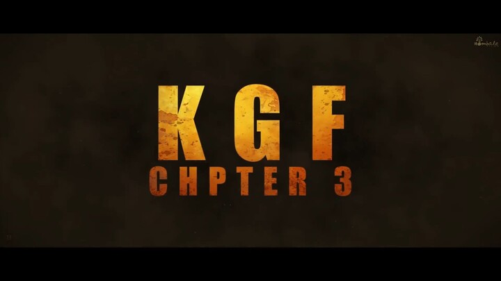 K.G.F Chapter -3  -Official hindi Trailer | Yash | prabhas | Ajith kumar | prashanth neel | Raveena