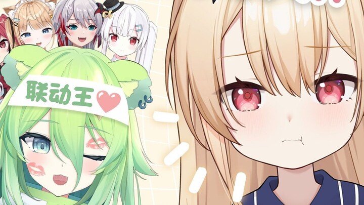 Si pecundang emas menginterogasi beruang sampah berambut hijau secara langsung