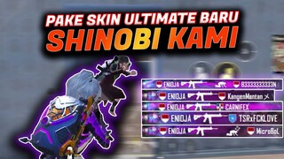 Pertama kali pake Skin ULTIMATE baru SHINOBI KAMI ?! Malah Begini jadinya. . . . - PUBG MOBILE