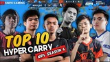 TOP 10 HYPER CARRY NG MPL-PH SEASON 6 | SNIPE GAMING TV