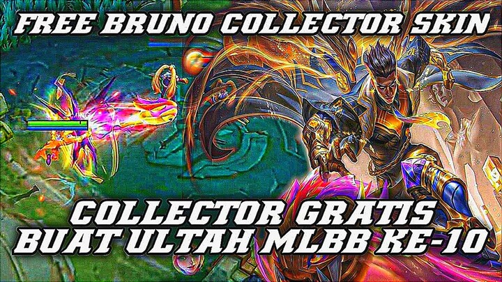 Sebagus Apa Skin Collector Bruno Yang Katanya Bakal Jadi Skin Gratis di Anniversary MLBB Nanti🔥