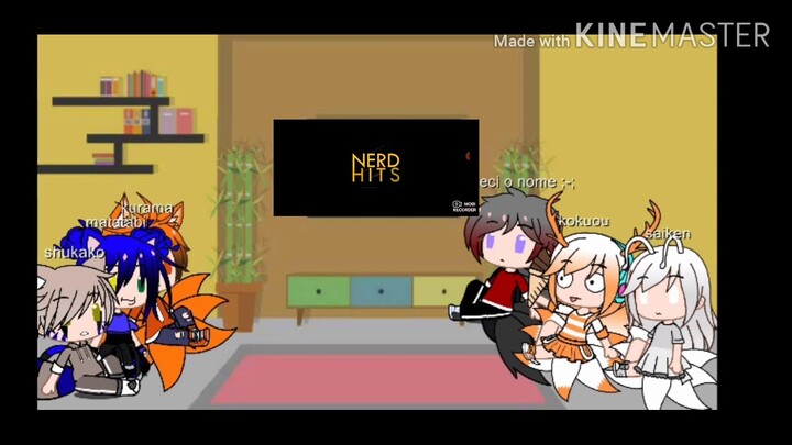 Bijuus reagindo ao rep do Naruto :3