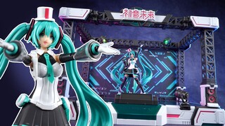 为舞台而生！圣斯基 初音未来 拼装模型【评头论足】