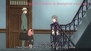 SPY x FAMILY FULL SEASON 1 FREE  ENGLESH DUbbed version 1080 quality-LINK IN DESCRIBTION