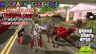 GTA SA LITE ANDROID MOD FREE FIRE TERBARU 2022