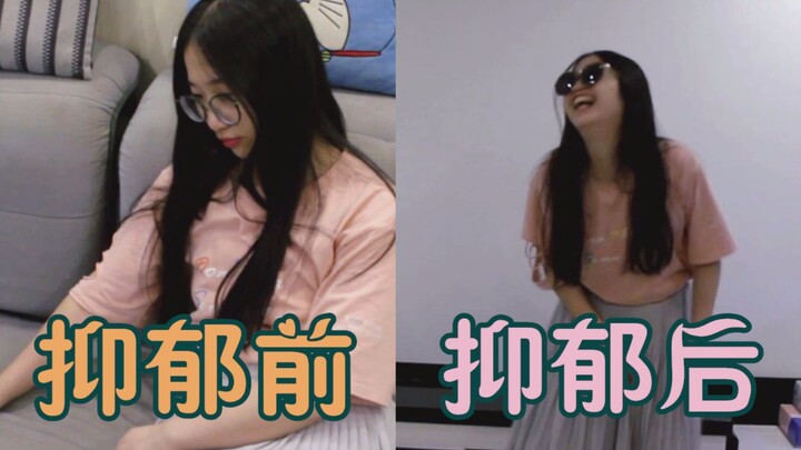 [Just One Watch, Say Goodbye to Depression] Girl Cured Her Depression with Meme Dance, but Went Craz