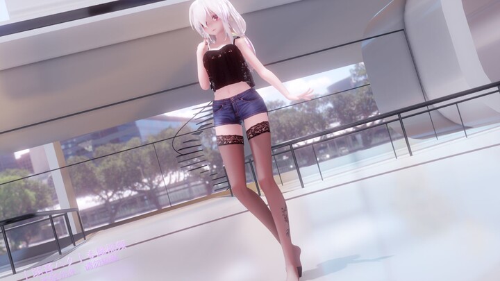 [Weak sound MMD❀2K full screen❀vertical screen]❤Suspender hot pants weak sound❀LILAC❤