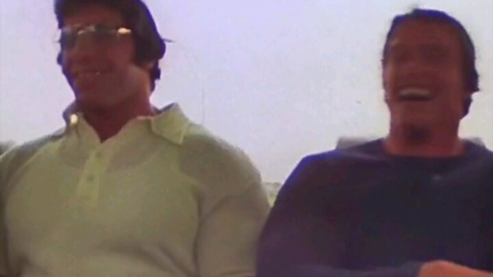 After months of working out, the young man goes home to show off his gains to his dad.