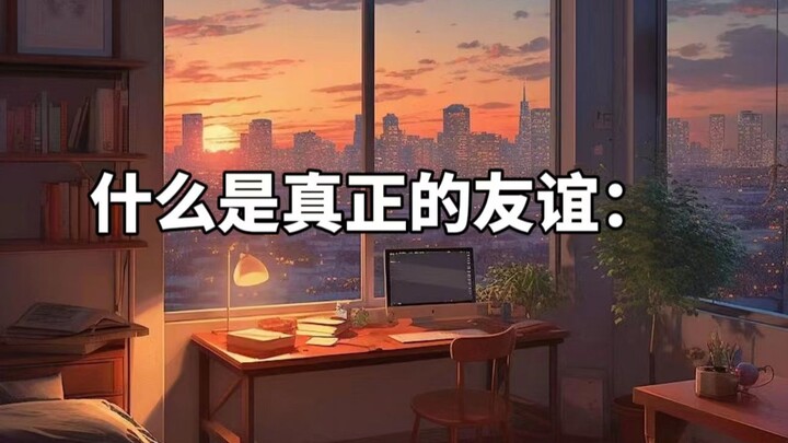 什么是真正的友谊: