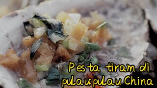 Pesta tiram di pulau:pulau China