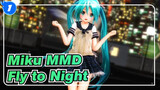 [Miku MMD] Fly to Night, Tonight / Miku in Ribbed Sailor Suit_1