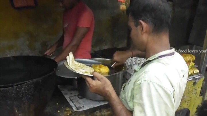 3 pcs of paratha with curry for only 20RS | Digha West Bengal Street Food