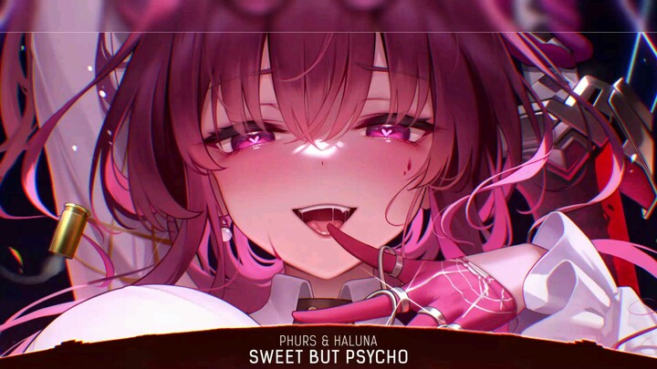 Nightcore - Sweet but Psycho (Lyrics) | Nightcoreシジル