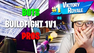 I Hosted a 1v1 Tournament with BOTS & PROS for 100$ in Fortnite... (insane builds)