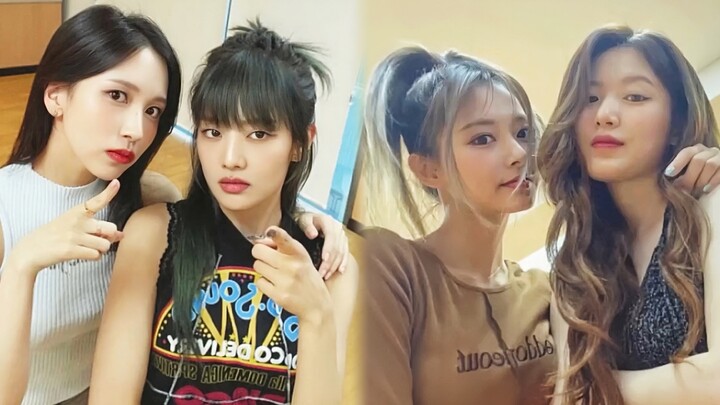 Akhirnya menunggu kalian 230530 Mina Minnie vs Jihyo Shuhua Tantangan "Queencard"
