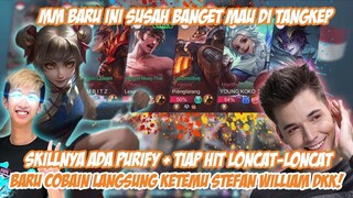 HERO MARKSMAN BARU!! LINCAT BGT COK + SKILLNYA GA BISA DI STUN!! KTEMU STEVAN WILIAM DKK!!