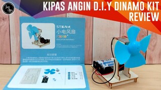 [ REVIEW ] Education Toys for Kids Kipas Angin D.I.Y Dinamo Kit Mainan Edukasi Anak Kidz Science