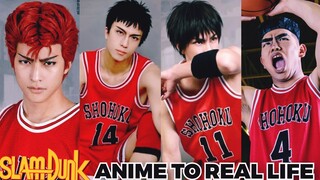 SLAMDUNK IN REAL LIFE  | BEST SLAMDUNK COSPLAY | ANIME IN REAL LIFE