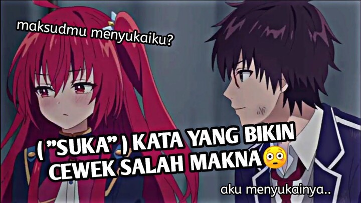 KETIKA LO NGGAK SENGAJA BILANG SUKA SAMA TEMAN CEWEK LO, JJ ANIME️