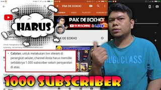 Alasan Kenapa Tidak Banyak yang Membahas Tentang Live Streaming Melalui Aplikasi Youtube di Android