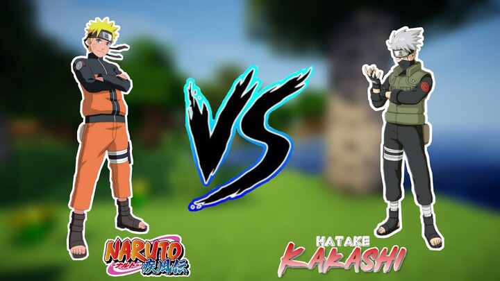 Siapakah Yang Akan Menang Uzumaki Naruto vs Kakashi Hatake ~ Minecraft Indonesia