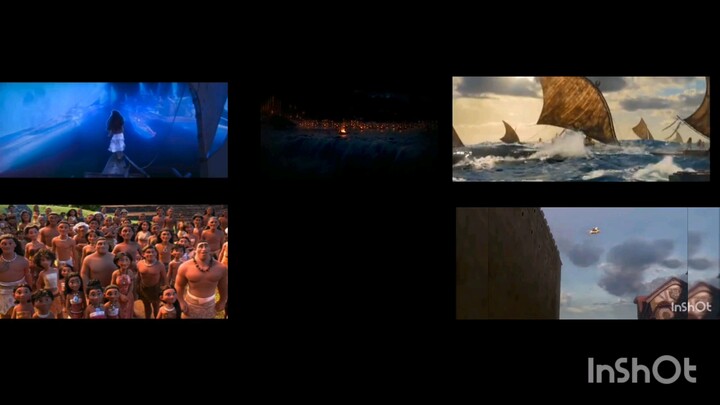 I am Moana 1 2 & 10 (Comparison)