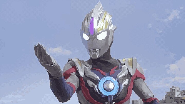 [Pixel style music] Ultraman Orb's theme song "オーブのり"