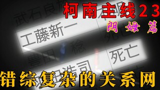 【柯南主线23】黑田兵卫登场，羽田浩司登上APTX4869名单！朗姆篇01：错综复杂的关系网