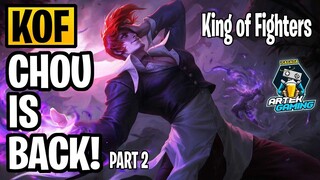 KOF (King of Fighters) SKIN IS BACK, COLLECT ALL NOW! KOF CHOU -IORI YAGAMI- GAMEPLAY PART 2! MLBB