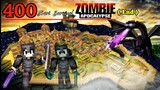 400 Hari Di Kiamat Zombie - Aku Kalahkan Ender Dragon & Mengakhiri Wabah Zombie (End)