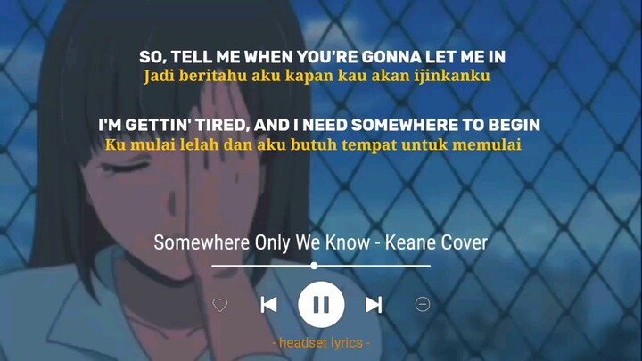 oh simple thing where have you gone [AMV] somewhere only we know cover gustika