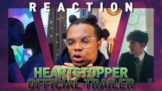 MY HEART SKIPPED A BEAT! | Heartstopper Official Trailer REACTION