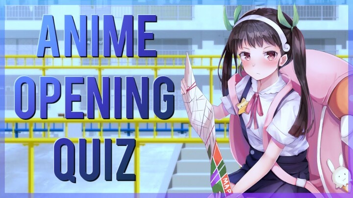 Anime Opening Quiz (OP 2 Edition) - 50 Openings