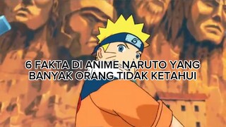 6 FAKTA DI ANIME NARUTO YANG MASIH BANYAK ORANG BELUM KETAHUI!!!SIMAK!