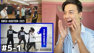 BE:FIRST | [BMSG Audition 2021 -THE FIRST-] #5-1 / 3rd Round - Group Audition | REACTION