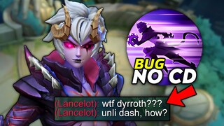 DYRROTH BUG SKILL NO COOL DOWN WTF…💀 - MLBB