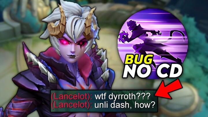 DYRROTH BUG SKILL NO COOL DOWN WTF…💀 - MLBB