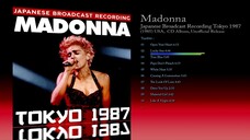 Madonna (2018) Japanese Broadcast Recording Tokyo 1987 [CD Unofficial Release]