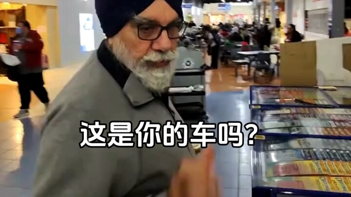 Telling others that the car was stolen