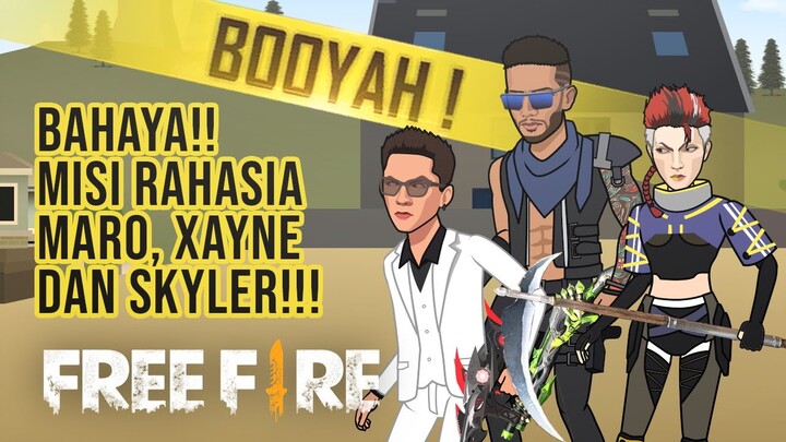 RENCANA RAHASIA MARO, XAYNE DAN SKYLER - Animasi Free Fire 24 #Vorbys