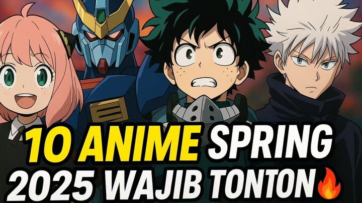 Rekomendasi Anime - SPRING 2025