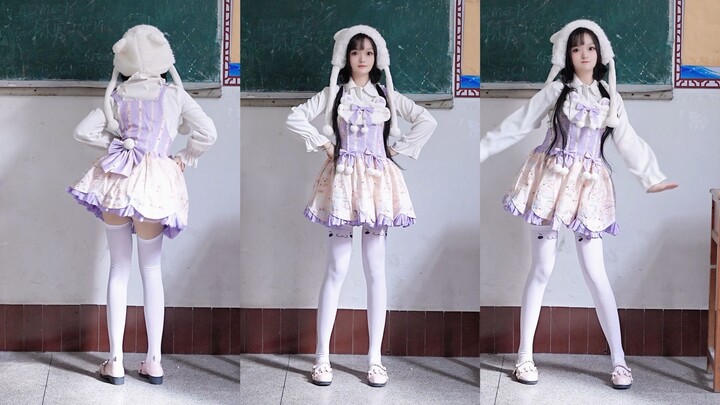 Pajama Party ~ Purple Little Bear Lolita