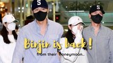 Hyun Bin and Son Ye Jin return from their honeymoon from USA