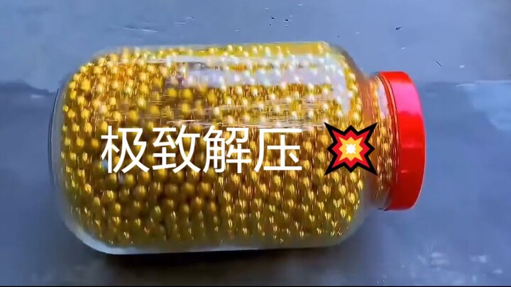 极致解压！各种彩色玻璃瓶粉碎滚动 ASMR 🧪💥 | 沉浸式听觉盛宴