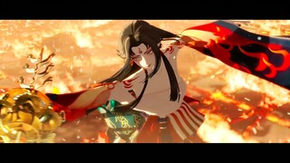 【4K HDR 120FPS】《阴阳师》铃彦姬 CG 重制版 寒祭灼魄，心火永明。