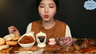 Làm hamburger từ các loại thịt nướng, gà nướng, xúc xích phần 2 #anngonmoingay
