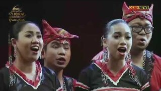 SOUTH COTABATO CHORALE Oyayi, Alelluia, Raining Men during the MBC NATIONAL CHORAL COMPETITION 2018