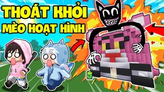 KEYD THOÁT KHỎI MÈO HOẠT HÌNH CÙNG MEOWPEO TẠI NGÔI NHÀ LINH VẬT TRONG MINI WORLD